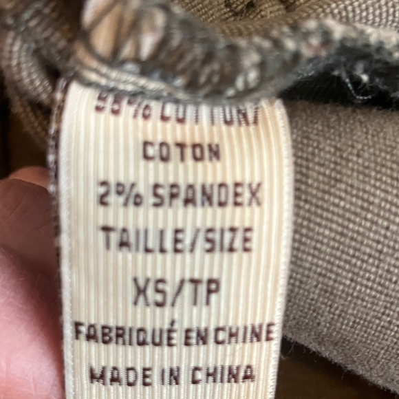 Structured Army Green Belted Utility Jacket – Fitted, Cotton/Spandex Blend - Picture 10 of 10